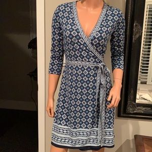 Max Studio wrap dress.